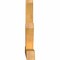Ekena Millwork Saratoga Rough Sawn Timber Gable Bracket, Western Red Cedar, 72"W x 30"H x 4"D x 4"F, 10/12 Pitch GBW072X30X0404SAR00RWR - alternate 3